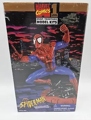 Buy Toy Biz Spiderman Model Kit Level 1 Marvel Comics 1996 Snap Together NEW Sealed • 34.99£