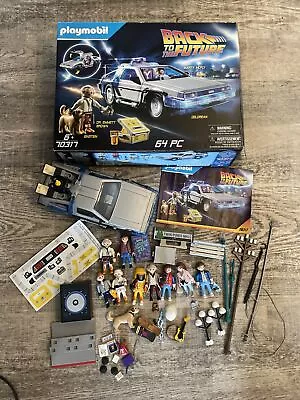Buy Playmobil Back To The Future 30317 DeLorean Car Original Box With Extras • 40£