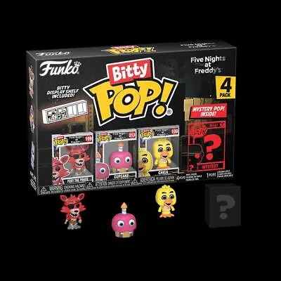 Buy Funko Games Bitty Pop Five Nights At Freddy's 4-pack Vinyl Figures Series 2 Rare • 21.95£