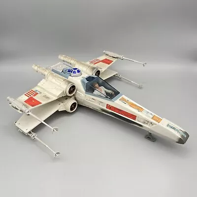 Buy Star Wars X-Wing Fighter 1995 POTF Kenner Complete Working • 34.95£