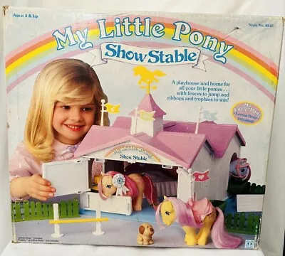 Buy 1983 My Little Pony Stable In Box With X3 Pony’s Plus  Extra Pony’s Job Lot • 80£