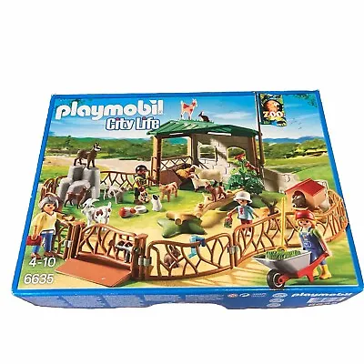 Buy Playmobil City Life Children's Petting Zoo 6635 Age 4-10 100% Complete Boxed • 14.99£