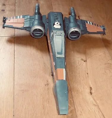Buy Star Wars The Force Awakens Poe’s X-Wing Fighter Resistance Hasbro 2015 • 10£