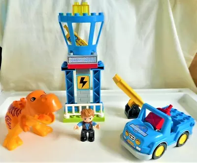 Buy LEGO Duplo 10880 T Rex Tower Jurassic World Dinosaur Set - No Box No Instruction • 19.99£