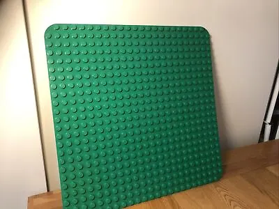 Buy Lego Duplo Large Base Board Green Plate 15  X 15   34278  Round Corners • 9.99£