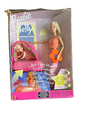 Buy Barbie, Shelly, Set, USA, Mattel, Bed Light Magic, Doll, Complete, Rare • 138.75£