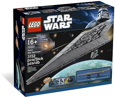 Buy LEGO 10221 Star Wars Super Star Destroyer NEW ULTIMATE COLLECTOR SERIES UCS 2011 • 1,200£