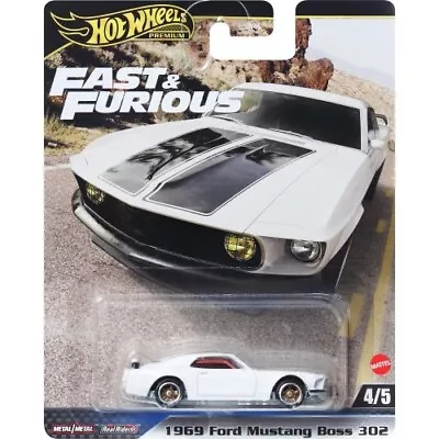 Buy Hot Wheels Premium Fast And Furious 1969 Ford Mustang Boss 302 4/5 Hyp71 • 16.95£