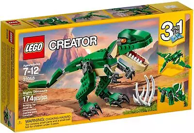 Buy Creator LEGO Set 31058 Mighty Dinosaur Rare Collectable LEGO Set • 28.95£