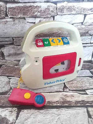 Buy Fisher Price Childrens Cassette Player Recorder Vintage Retro 1992 * Not Working • 12.99£