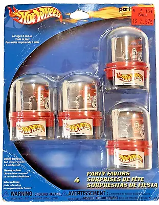 Buy Hot Wheels 2003 Mattel Car Rolling Tire Stampers Birthday Party Favors MIP 2003 • 12.34£