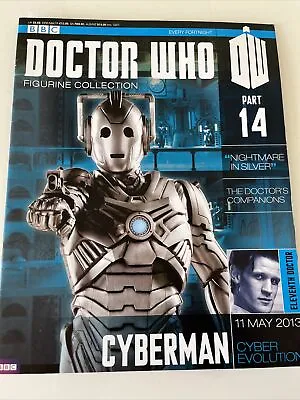 Buy BBC DR DOCTOR WHO EAGLEMOSS FIGURINE COLLECTION 14 CYBERMAN MAGAZINE Only • 5.99£
