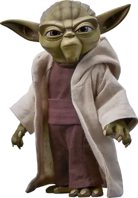 Buy Star Wars The Clone Wars Animated Yoda Jedi Master Sixth Scale Figure Sideshow • 199.49£
