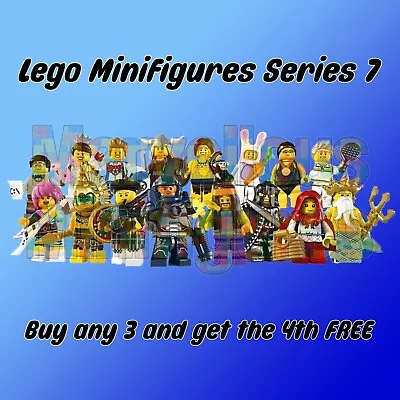 Buy Lego Minifigures Series 7 8831 Rare Retired • 7.99£