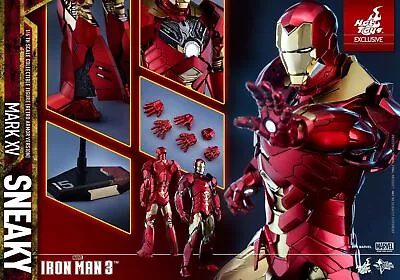 Buy Hot Toys Movie Masterpiece MMS396 Iron Man 3 Iron Man MK-XV Mark 15 Sneaky  Retr • 471.16£