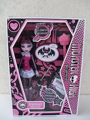 Buy Draculaura Monster High Doll Italian Version 2009 Pet Count Fabulous N5946 N2851 • 600.62£