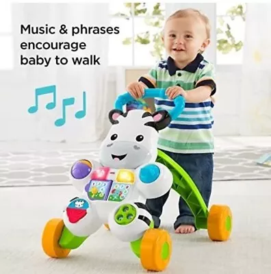 Buy Learn With Me Zebra Walker – UK English Edition, Musical Infant Walking Toy, • 24.99£