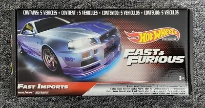 Buy Hot Wheels Premium Car Culture Fast & And Furious Fast Imports Full Set Boxed  • 199.99£