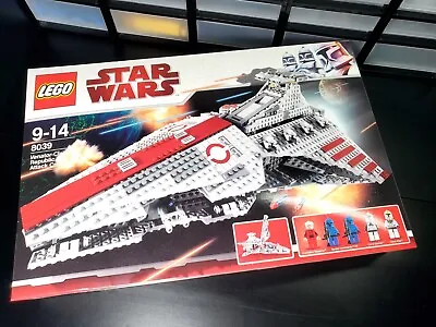 Buy LEGO GENUINE Star Wars 8039 Venator-Class Republic Attack Cruiser RETIRED NEW • 570£