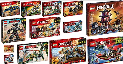 Buy LEGO® Ninjago® Dragon Temple Mech Oni Gold Flash Titanium Sailor Snake Nya Wu ✅ • 180.52£