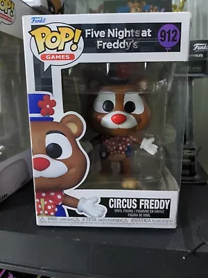 Buy Funko POP! Games Circus Freddy Five Nights At Freddy's #912 Vinyl Figure New • 12.79£