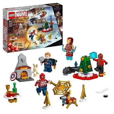Buy LEGO 76267 Marvel Avengers 2023 Christmas Advent Calendar Minifigures Sealed • 20£