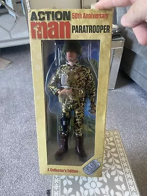 Buy Action Man 50th Anniversary Paratrooper In Box • 20£