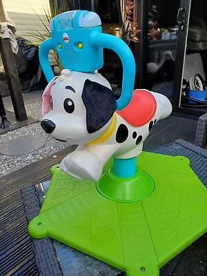 Buy Fisher-Price GHY03 Bounce And Spin Puppy Ride-On Toy • 12£