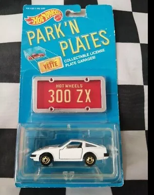 Buy 1988 Hot Wheels Park N Plates Nissan 300ZX Collectable License Plate Garages  • 34.99£