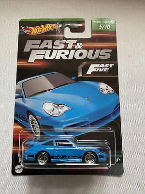 Buy Porsche 911 GT3RS Fast Five Hot Wheels 5/10 Fast And Furious • 11.99£
