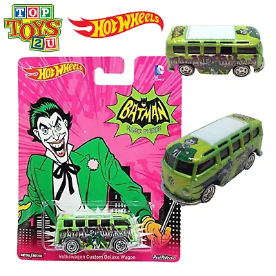 Buy Hot Wheels Batman Classic TV Series Joker - Volkswagen Custom Deluxe Wagon • 11.95£