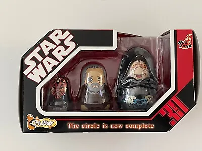 Buy Star Wars Chubby Series 1 Sith Lords Hot Toys. Darth Maul, Dooku And Emperor • 36£