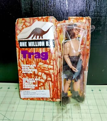 Buy 1977 Mego One Million B.C. Trag Caveman Action Figure On Original Card Complete  • 80.51£