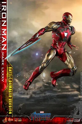 Buy New Hot Toys Mms543d33 1/6 Avengers Endgame Iron Man Mk85 Battle Damaged Version • 406.89£