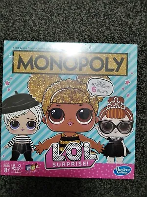 Buy Monopoly - L.O.L Surprise Edition  Board Game. New And Sealed , Ages 8+, Perfect • 11.50£