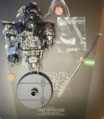 Buy Hot Toys Star Wars Luke Skywalker DX23 Dark Trooper Bust Loose 1/6 Scale • 69.99£