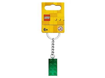 Buy Lego Metallic Green 2x4 Brick Keyring/Key Chain New 854083 • 4.99£