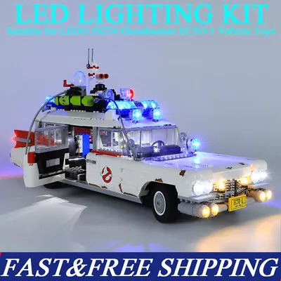 Buy LED Light Kit For LEGOs Model Ghostbusters ECTO-1 10274 With Instruction • 26.35£