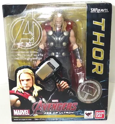 Buy Marvel Age Of Ultron Mighty Thor SH Figuarts Authentic Action Figure From Japan • 67.44£