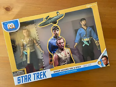 Buy Kirk And Spock Mirror Universe Mego Gift Set • 25£