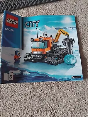 Buy Lego City 60033 Ice Crawler MISSNG LOTS OF PARTS Spares/Repairs • 7.99£