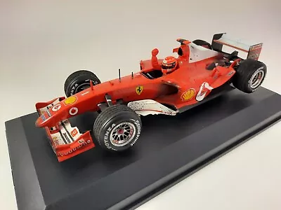 Buy Hot Wheels Ferrari F2004 Michael Schumacher World Champion 2004 Bahrain Gp 1/18 • 75.71£