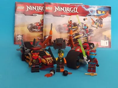 Buy LEGO Ninjago Ninja Bike Chase (70600) COMPLETE SET • 12.50£
