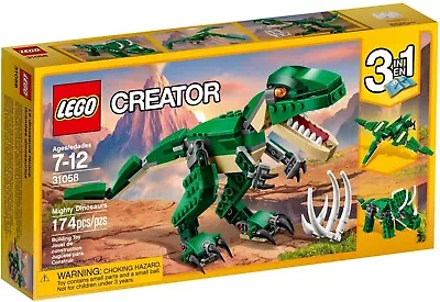 Buy LEGO Creator Mighty Dinosaurs (31058) • 10.89£