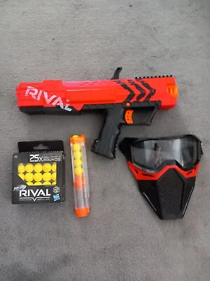 Buy Nerf Rival Apollo XV-700 Red With Magazine And Ammo Plus Red Mask • 15£