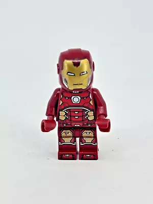 Buy LEGO Minifigure Super Heroes Avengers - Iron Man Silver Hexagon On Chest SH612 • 2.99£