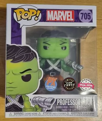 Buy Funko POP #705 Professor Hulk - 6 Inch Glow Chase Edition Marvel Rare & Vaulted • 27.99£