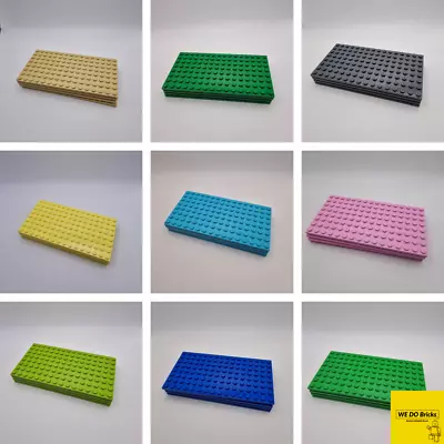 Buy LEGO Base Plate 8 X 16 Select Colour X4 PACK Building Bulk Parts 92438/3865 8x16 • 8.49£