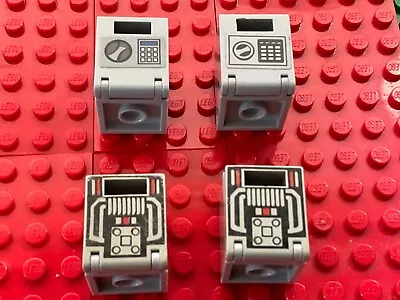 Buy Lego 4x Container 4345 Box 2x2x2 & Door 4346. 2x Slot M:Tron 2x Safes.  (Lot P06 • 8.99£