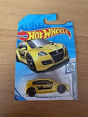 Buy Hot Wheels 2019 Volkswagen VW Golf GTi (yellow) Short Card  • 9£